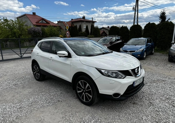 Nissan Qashqai cena 61900 przebieg: 155000, rok produkcji 2016 z Jastrowie małe 781